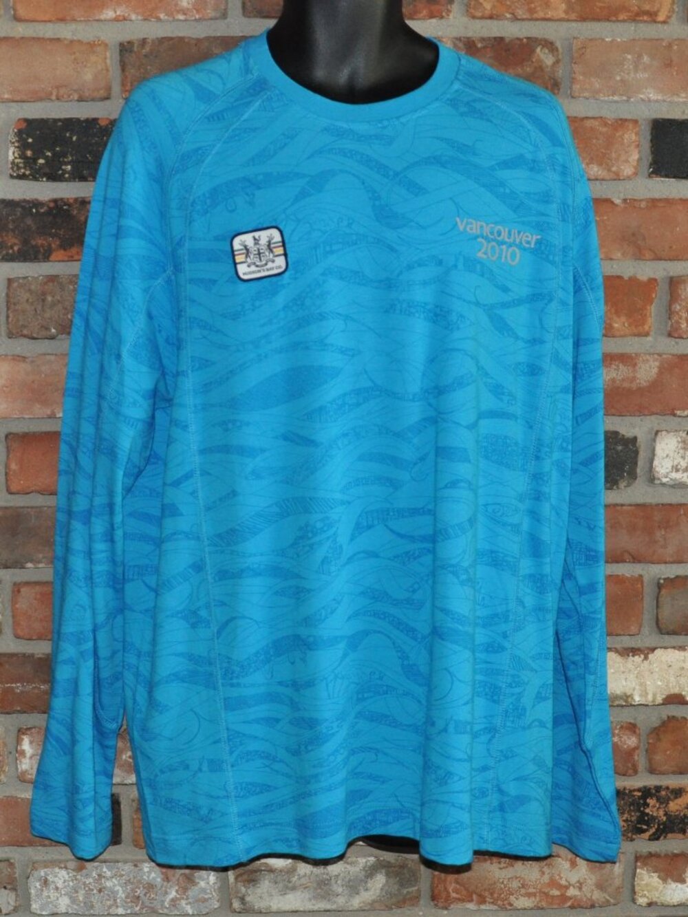 New Hudson's Bay Company Vancouver 2010 Winter Olympic Long Sleeve Top Unisex XL